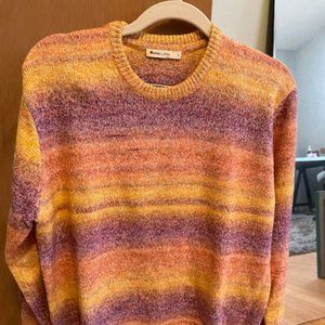 Marine Layer Kora Crewneck in Warm Space Dye NWOT